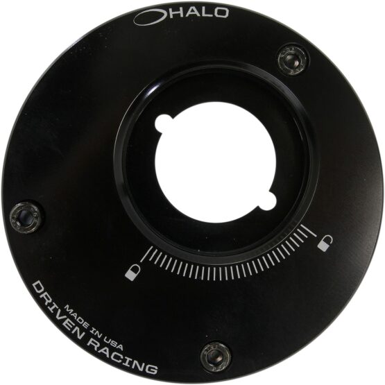 Driven Halo Fuel Cap Base Black Fits Ducati/Yamaha Models - Image 2
