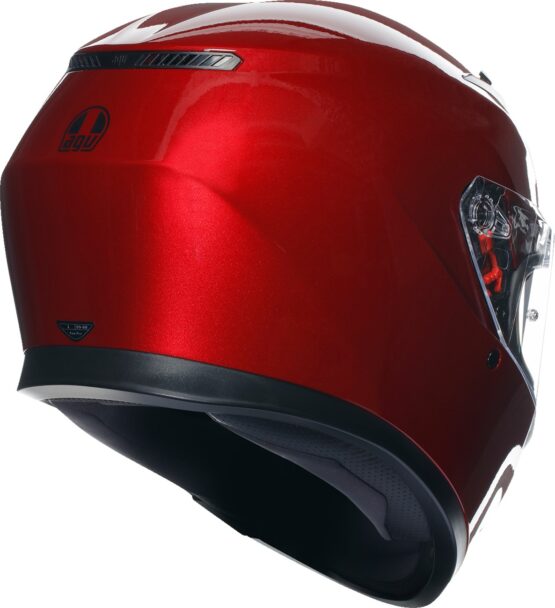 AGV K3 Mono Full Face Helmet Red Gloss 2XL Unisex - Image 4