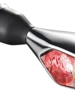 Kuryakyn Rhombus Rear Right Light Red/Amber Chrome 2542