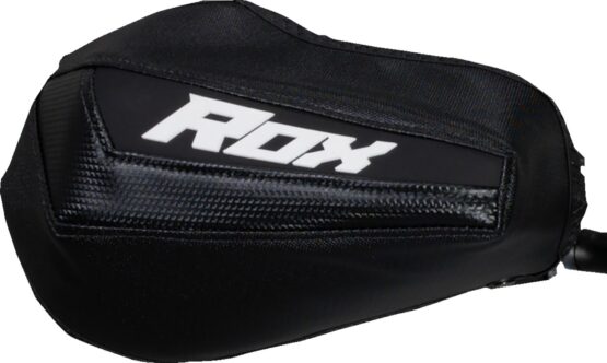 Rox Speed FX Gen 3 Flex-Tec Handguards Black/White Universal Pair