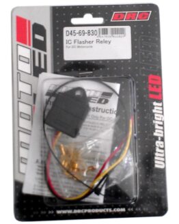 DRC Motorcycle Ultra Bright LED IC Flasher Relay