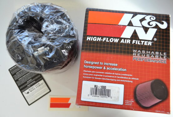 Universal Rubber Filter 2-7/16in O/S Flange x 5-1/2in OD x 6in Height - Image 2