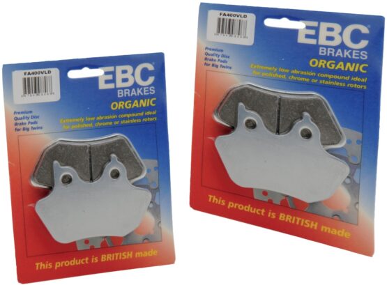 Chromed V Series Brake Pads - Set