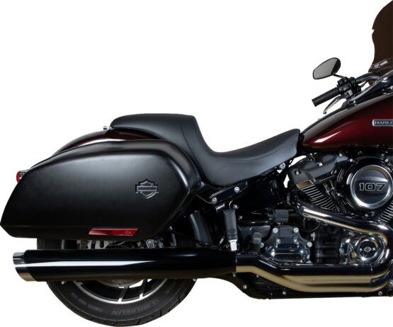Drag Specialties Predator Seat Black Smooth For Harley Low Rider S/ST - Image 3