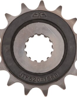 Front Steel Countershaft Sprocket w/ Rubber Damper - 15 Tooth 525