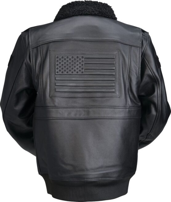 Z1R Total Force Leather Jacket Black Men's 5XL - Image 2