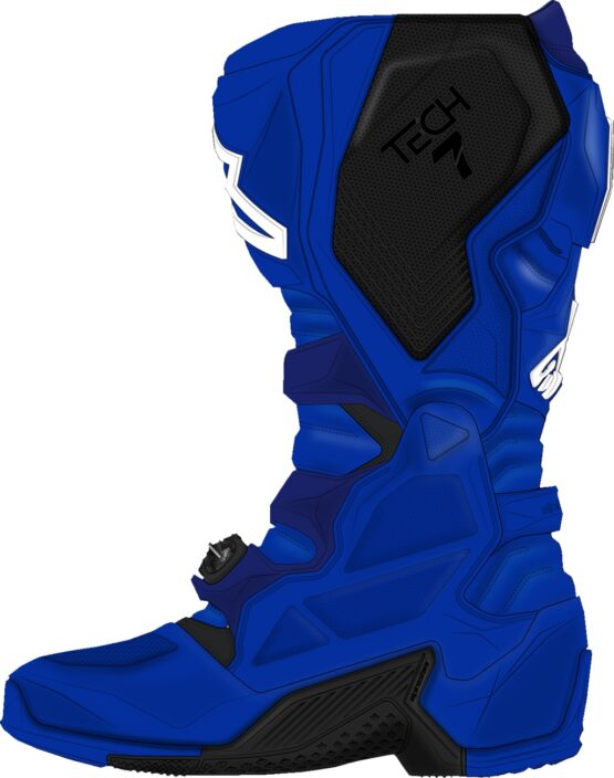 Alpinestars Tech 7 Boots Blue Size 12 - Image 4