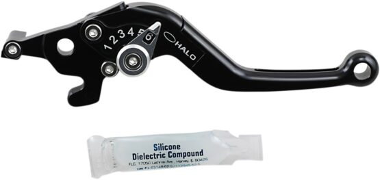 Halo Adjustable Folding Brake Lever - Black