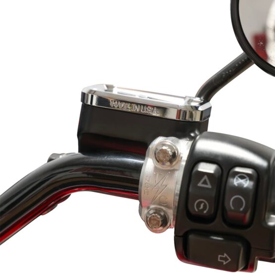 Thrashin Supply Front Brake Master Cylinder Cover Chrome For Harley Softail - Image 3