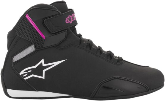Women's Sektor Street Riding Shoes Black/Pink/White US 8 - Image 6