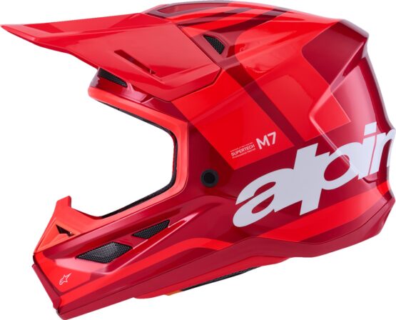 Alpinestars SM7 Core Helmet Gloss Red XL - Image 4