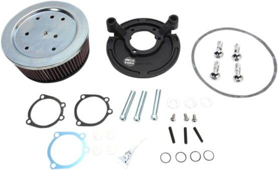 Arlen Ness Big Sucker Stage I Air Cleaner Kit Black For Harley XL Models - Image 2