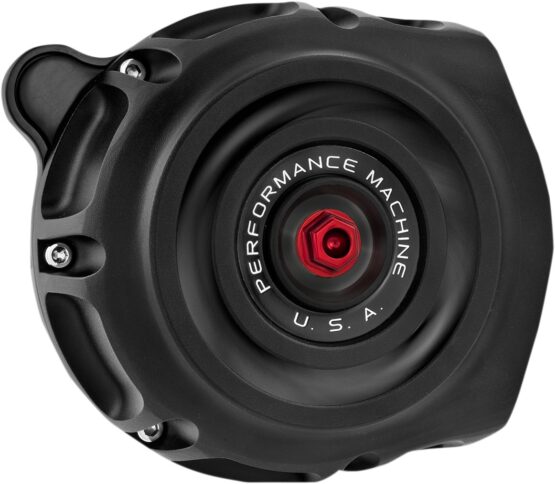 Performance Machine Vintage Air Cleaner Black Ops 0206-2132-SMB