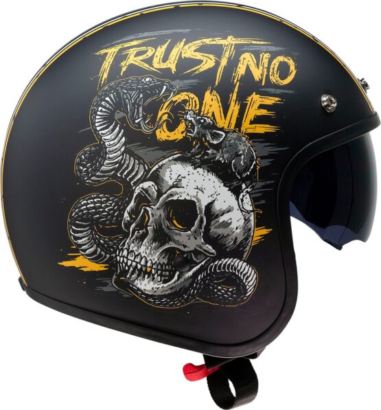 Saturn Trust Black/Yellow Helmet SM - Image 5