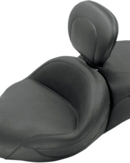 Super Touring Plain Vinyl 2-Up Seat Backward w/Backrest