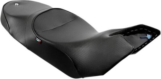 Sargent World Sport CarbonFX 2-Up Low Seat Black Fits Hypermotard