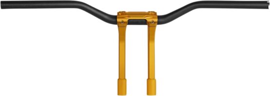 Performance Machine Phatbar/Riser Kit Gold Ops External Handlebars - Image 4