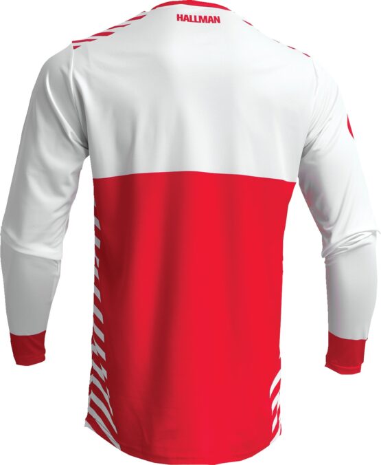 THOR Differ Slice Jersey Red White Men's Small - Image 2