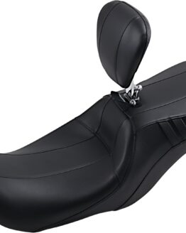 Outcast Carbon Fiber Vinyl 2-Up Seat w/Backrest