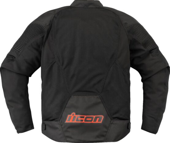 ICON Overlord3 Mesh Jacket Men's S Black/Dark Gray - Image 2
