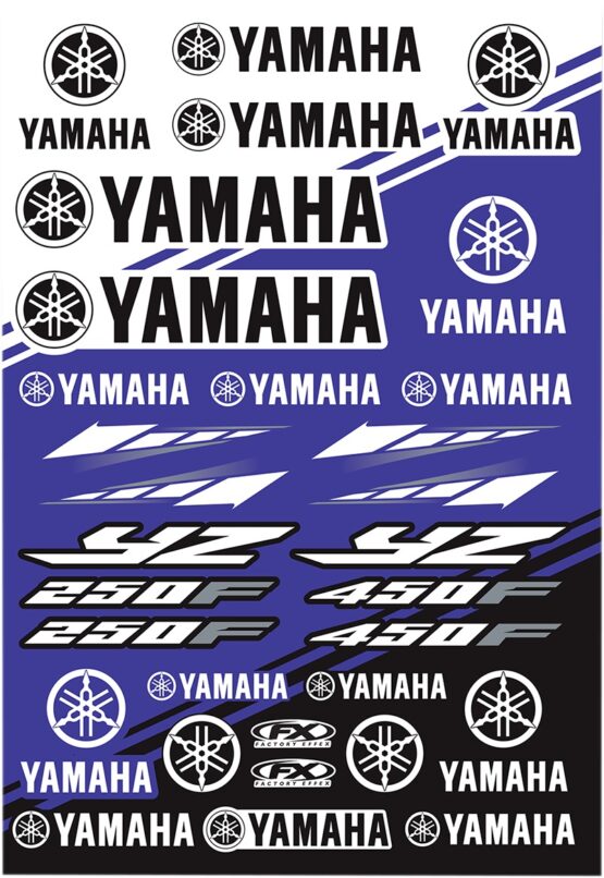 Factory Effex Universal Graphic Kit Yam YZ Sticker Sheet