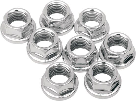 Colony Hexed Chrome Cylinder Base Nut Kit