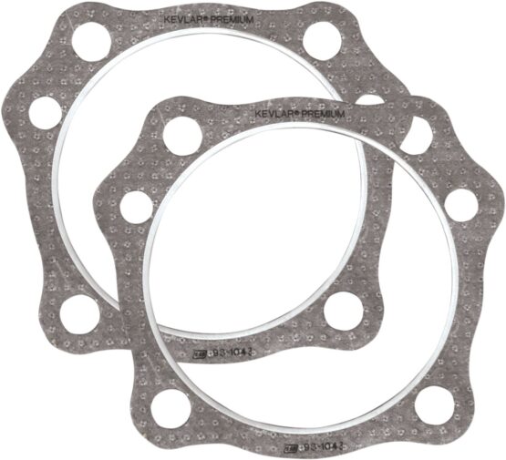 S&S Cycle 4in Bore Head Gasket Pair For Harley-Davidson 1999-Up