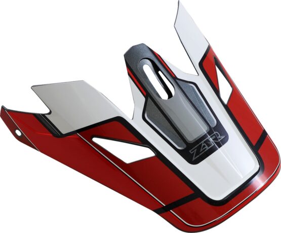 Z1R Rise Helmet Visor MC Red Gray Gloss Adult One Size