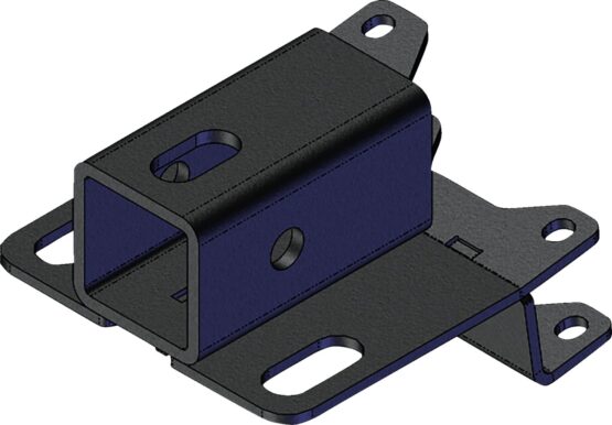 KFI 2" Rear Receiver Hitch Black Fits 02-24 Honda TRX520 Recon