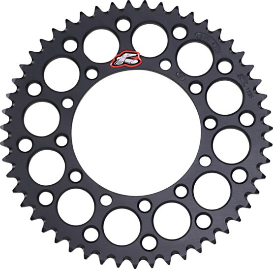 Renthal Ultralight 51T Rear Sprocket Black Fits 98-24 Kawasaki KX 80-112