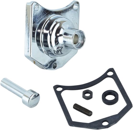 Chrome Solenoid Cover Starter Button