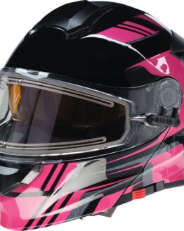Z1R Solaris First Tracks Modular Snow Electric Helmet L Pink