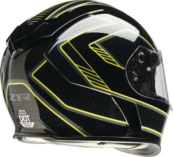 Z1R Warrant Amplify Helmet 2XL Black/Hi-Vis Yellow - Image 3