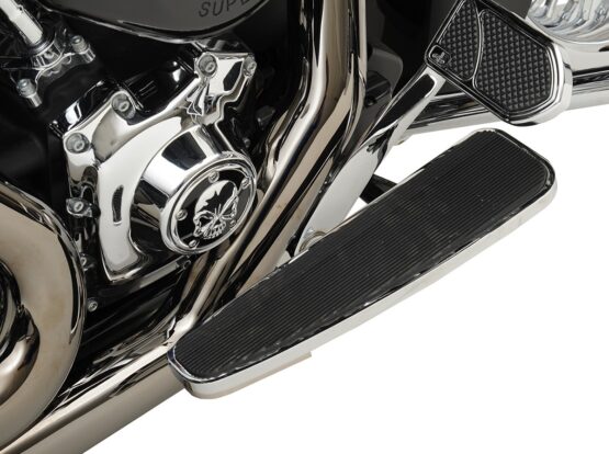 Longboard Adjustable Driver Floorboards Chrome - Image 3