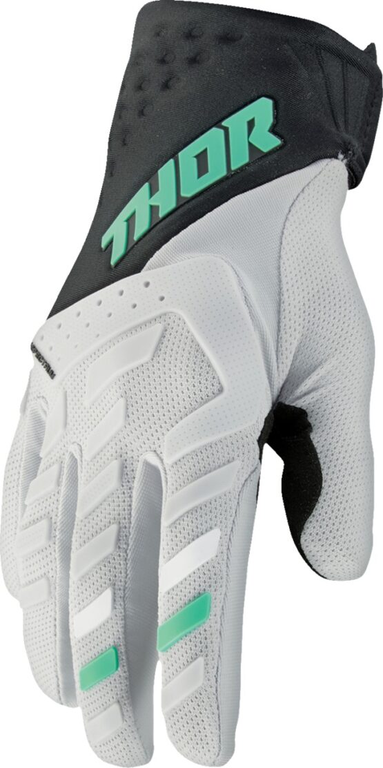 Thor Women's Spectrum Gloves Mint/Gray/Black - L