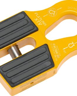 FlatLink XTV Winch Line Shackle Mount - Yellow