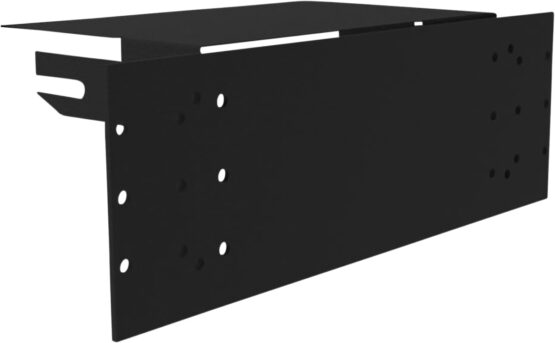 Saddle Tramp Amp Mounting Bracket Black For 1998-2013 Harley FLH - Image 5