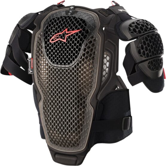 Alpinestars A-6 Chest Protector M/L Black Red Anthracite Adult - Image 2