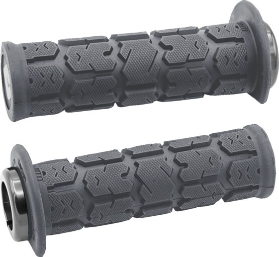 ODI Rogue 2.1 Lock-On Grips Graphite Silver 7/8in Bars