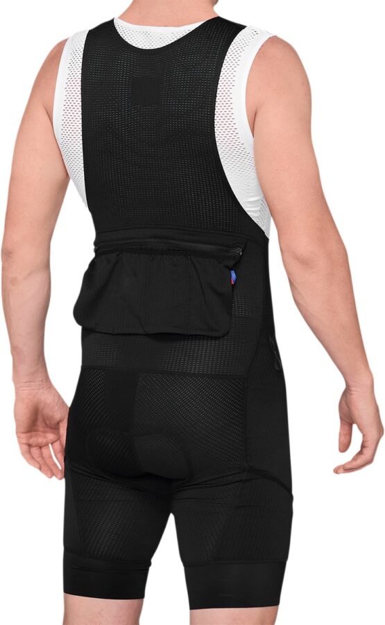 100% Revenant Bib Liner Shorts Black Men's Small - Image 2