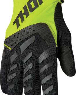 Thor Spectrum Gloves Men's XL Black/Acid