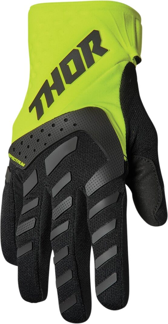 Thor Youth Spectrum Gloves XS Black/Acid