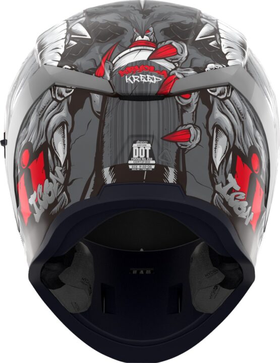 ICON Airform Kryola Kreep MIPS Helmet 2XL Silver - Image 4
