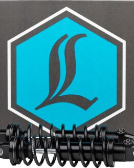 Legend Suspension REVO-A 12in Rear Shocks Black Standard Harley Touring