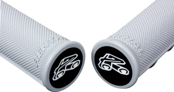 Renthal MX Original Lock-On Grips Soft Full Diamond White - Image 4