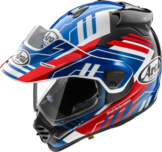 Arai XD-5 Trail Helmet XL Red/White/Blue