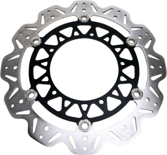 VEE Style Front Brake Rotor - Black Center