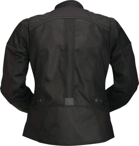 Z1R Women's Zephyr Mesh Jacket Black 3W - Image 2