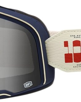 100% Barstow Goggle Teluride Smoke Lens Adult One Size Blue