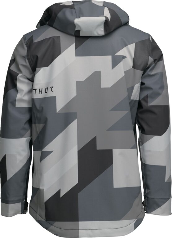 Thor Brave Tour Jacket Men's Camo Black/Gray Small - Image 4